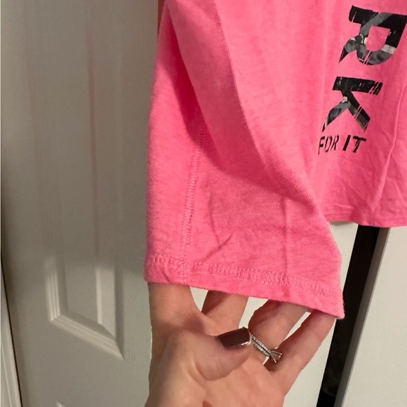 #WORK FOR IT Pink Tee - Picture 4 of 10